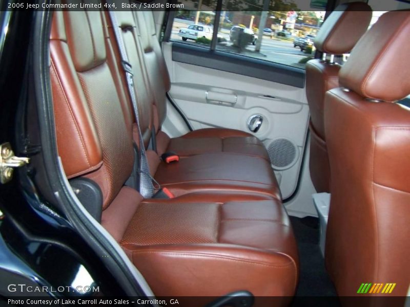 Black / Saddle Brown 2006 Jeep Commander Limited 4x4