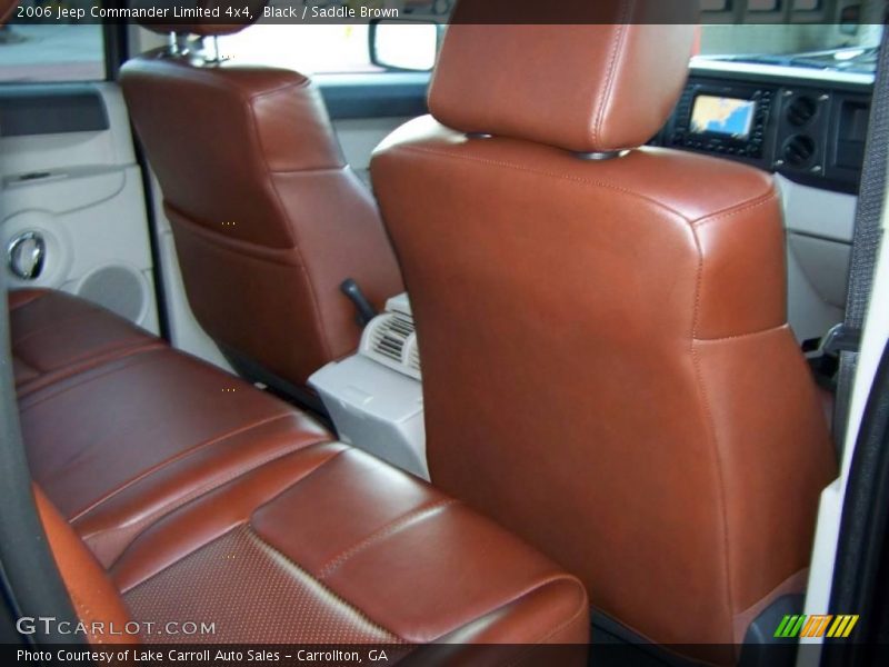 Black / Saddle Brown 2006 Jeep Commander Limited 4x4