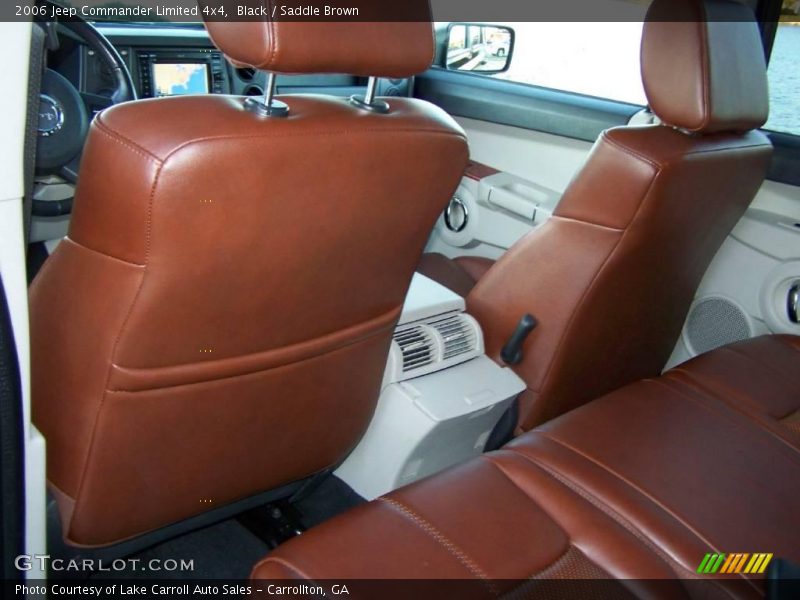 Black / Saddle Brown 2006 Jeep Commander Limited 4x4