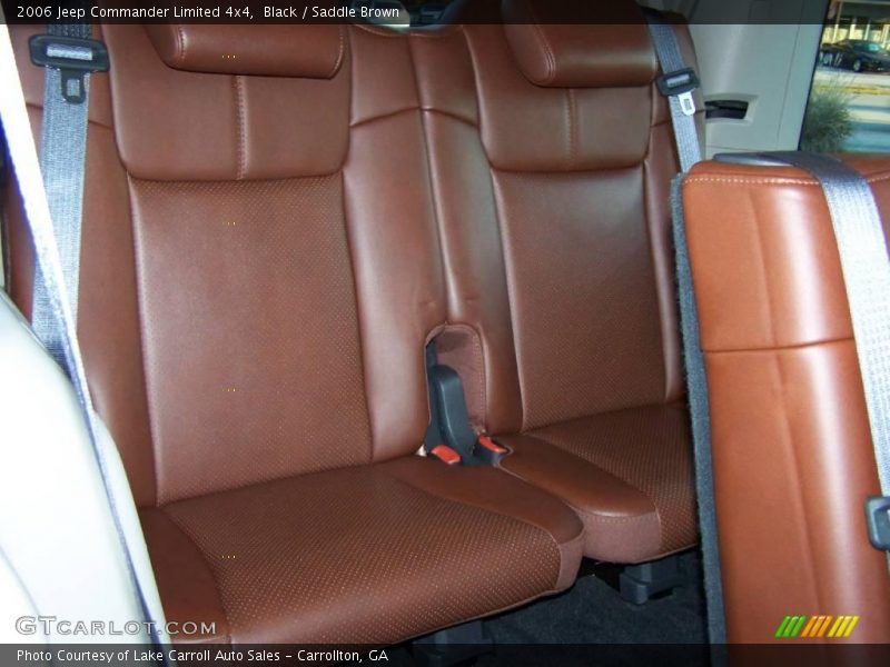 Black / Saddle Brown 2006 Jeep Commander Limited 4x4