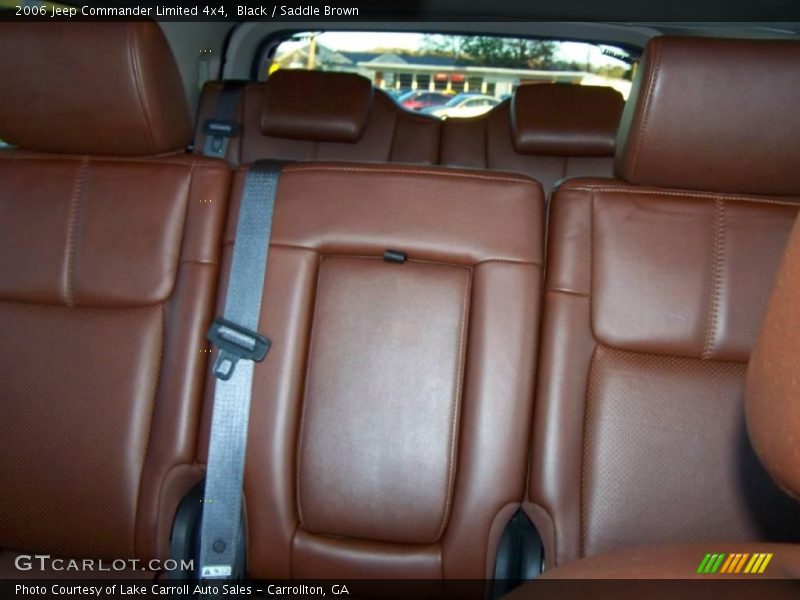 Black / Saddle Brown 2006 Jeep Commander Limited 4x4