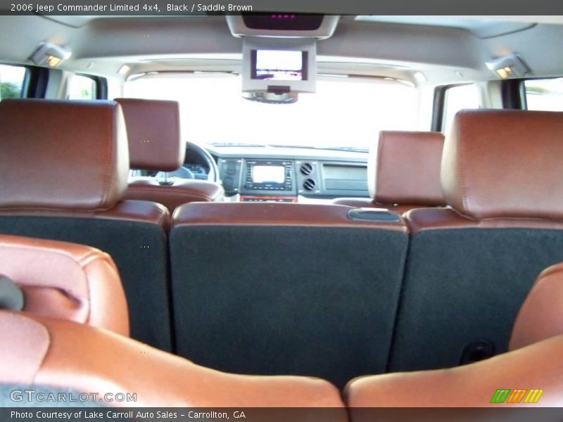 Black / Saddle Brown 2006 Jeep Commander Limited 4x4