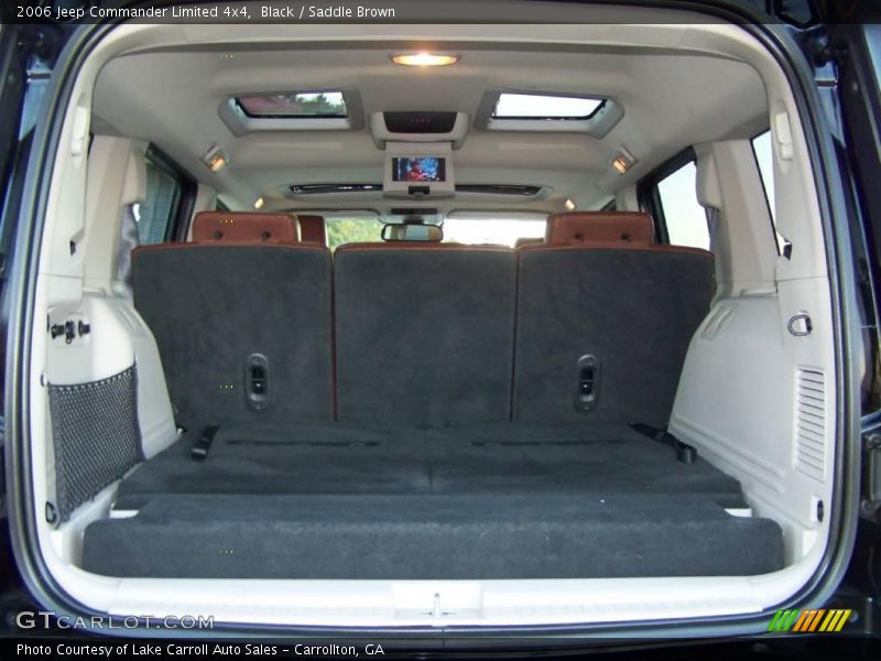 Black / Saddle Brown 2006 Jeep Commander Limited 4x4