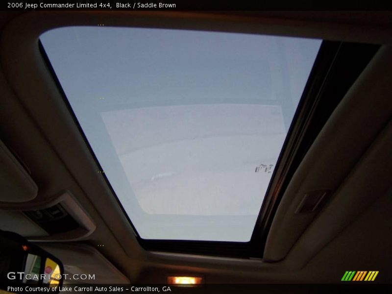 Black / Saddle Brown 2006 Jeep Commander Limited 4x4