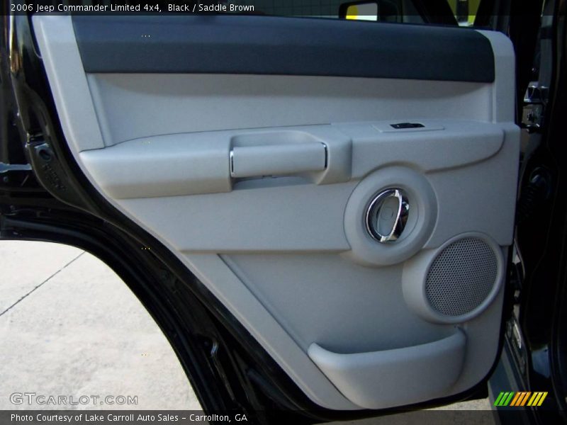 Black / Saddle Brown 2006 Jeep Commander Limited 4x4