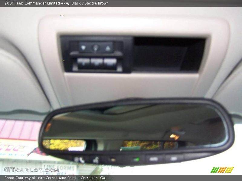 Black / Saddle Brown 2006 Jeep Commander Limited 4x4