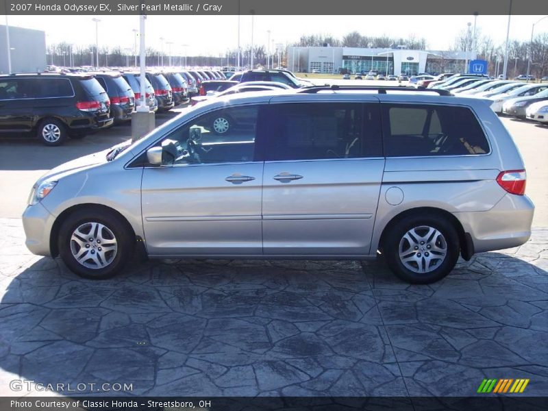 Silver Pearl Metallic / Gray 2007 Honda Odyssey EX