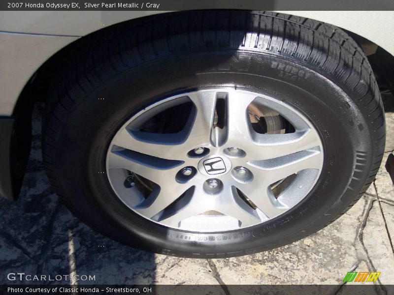 Silver Pearl Metallic / Gray 2007 Honda Odyssey EX