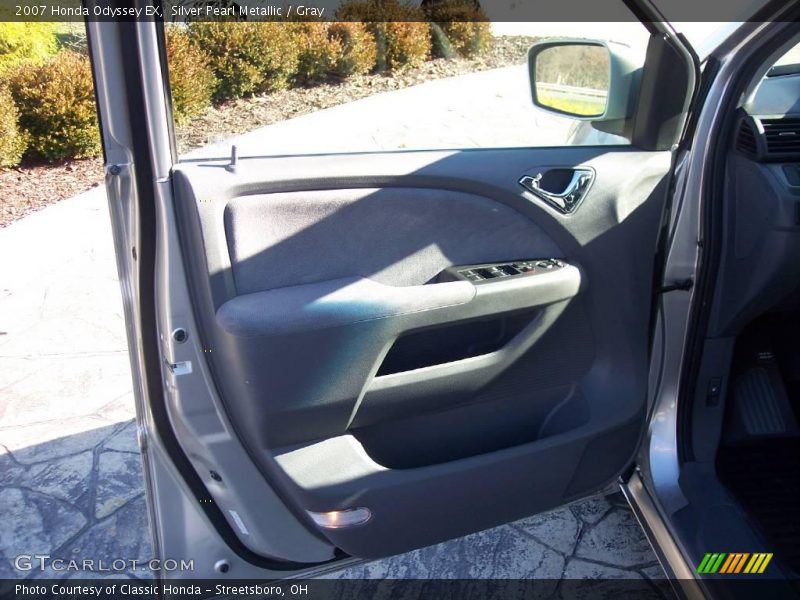 Silver Pearl Metallic / Gray 2007 Honda Odyssey EX