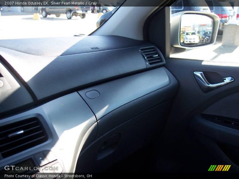 Silver Pearl Metallic / Gray 2007 Honda Odyssey EX