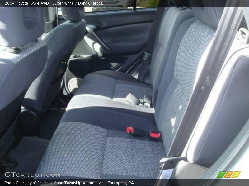 Super White / Dark Charcoal 2004 Toyota RAV4 4WD