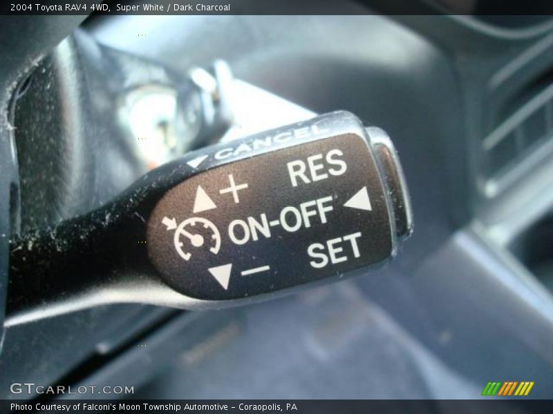 Super White / Dark Charcoal 2004 Toyota RAV4 4WD