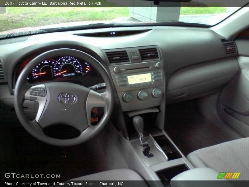 Barcelona Red Metallic / Ash 2007 Toyota Camry LE