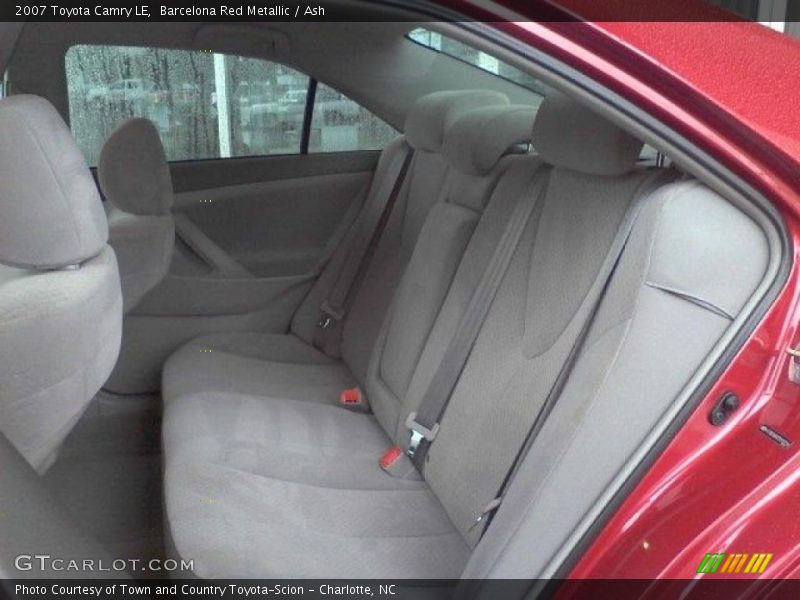 Barcelona Red Metallic / Ash 2007 Toyota Camry LE