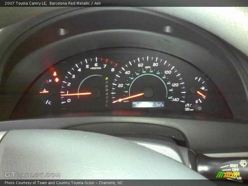 Barcelona Red Metallic / Ash 2007 Toyota Camry LE