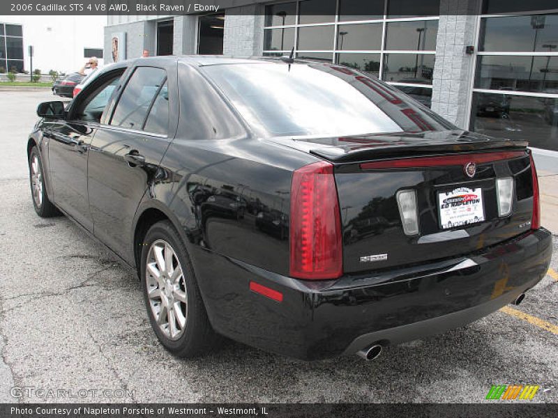 Black Raven / Ebony 2006 Cadillac STS 4 V8 AWD