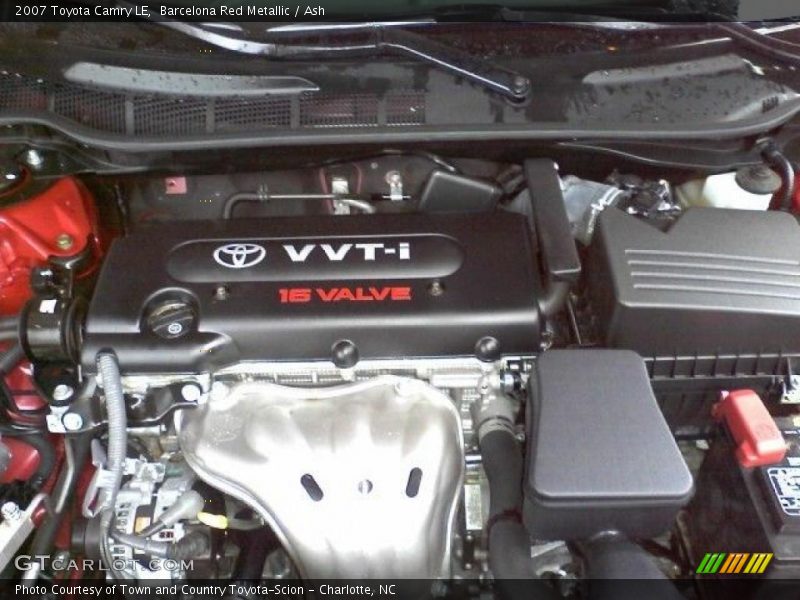Barcelona Red Metallic / Ash 2007 Toyota Camry LE
