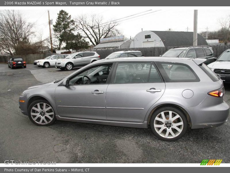 Tungsten Gray Metallic / Black 2006 Mazda MAZDA6 s Sport Wagon
