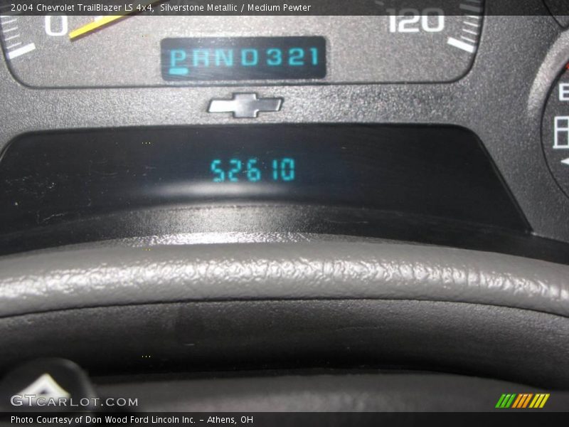Silverstone Metallic / Medium Pewter 2004 Chevrolet TrailBlazer LS 4x4
