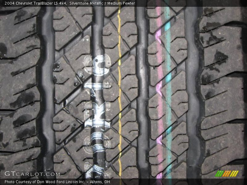 Silverstone Metallic / Medium Pewter 2004 Chevrolet TrailBlazer LS 4x4
