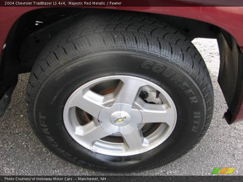 Majestic Red Metallic / Pewter 2004 Chevrolet TrailBlazer LS 4x4