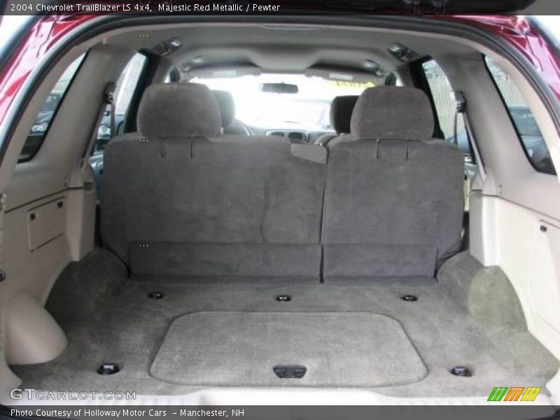 Majestic Red Metallic / Pewter 2004 Chevrolet TrailBlazer LS 4x4