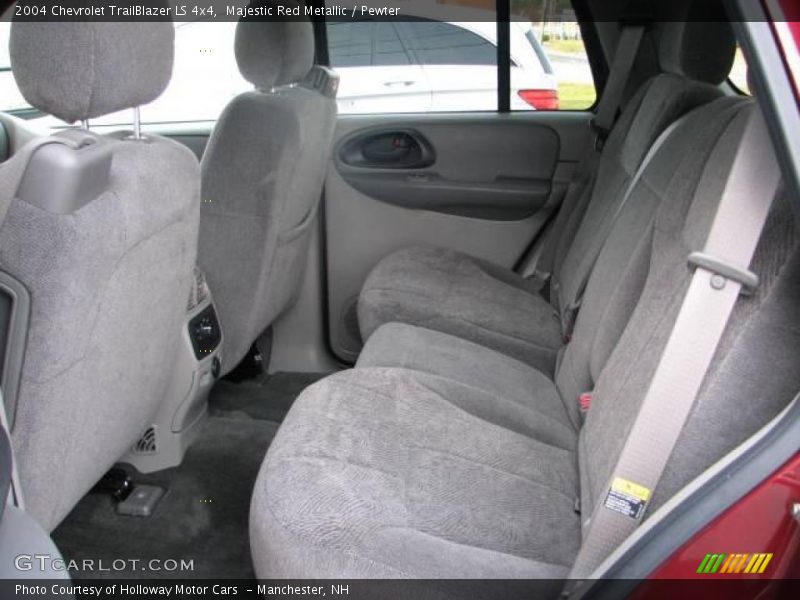 Majestic Red Metallic / Pewter 2004 Chevrolet TrailBlazer LS 4x4