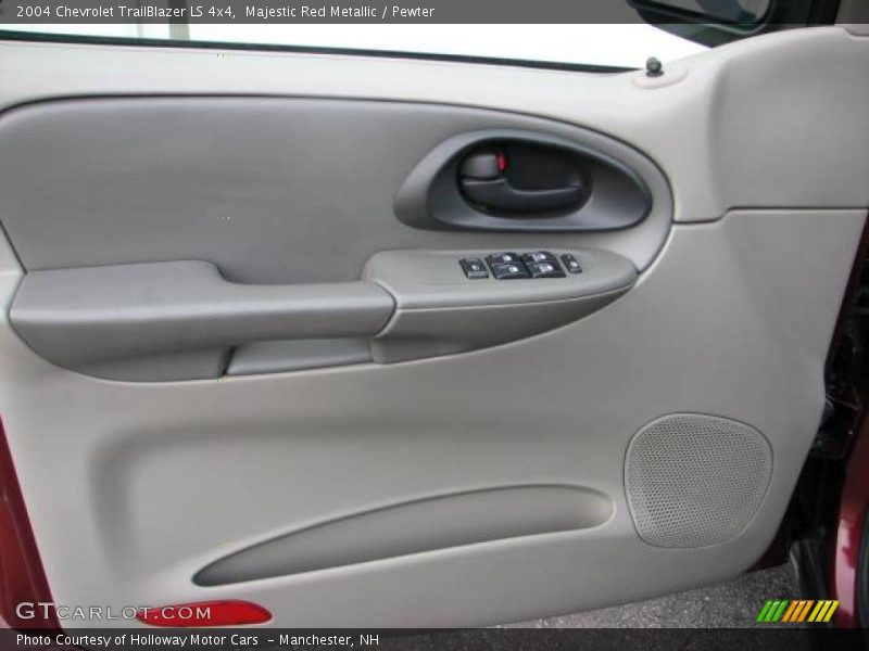 Majestic Red Metallic / Pewter 2004 Chevrolet TrailBlazer LS 4x4