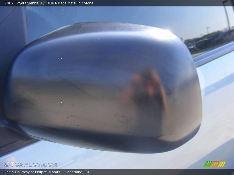 Blue Mirage Metallic / Stone 2007 Toyota Sienna LE