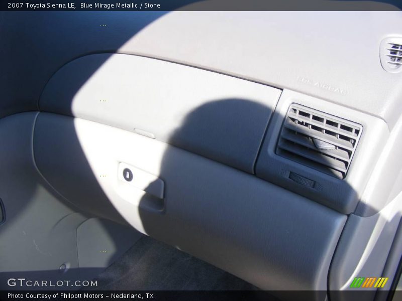 Blue Mirage Metallic / Stone 2007 Toyota Sienna LE