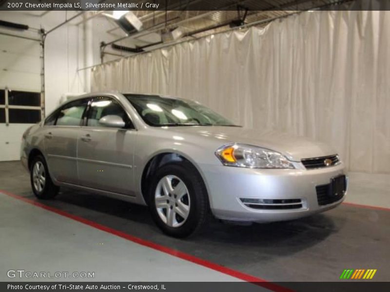 Silverstone Metallic / Gray 2007 Chevrolet Impala LS