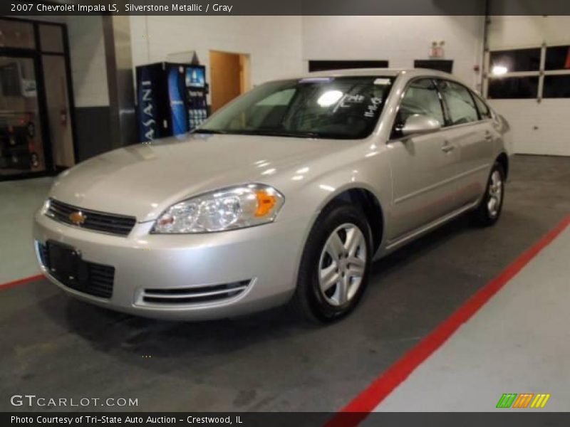 Silverstone Metallic / Gray 2007 Chevrolet Impala LS
