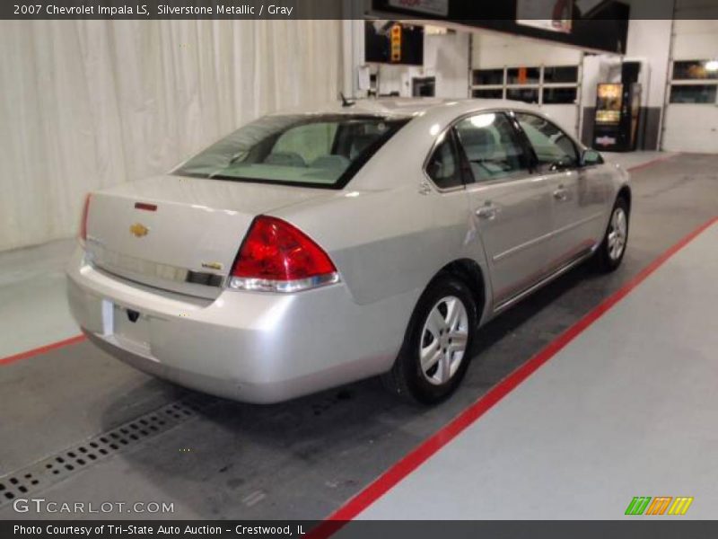 Silverstone Metallic / Gray 2007 Chevrolet Impala LS