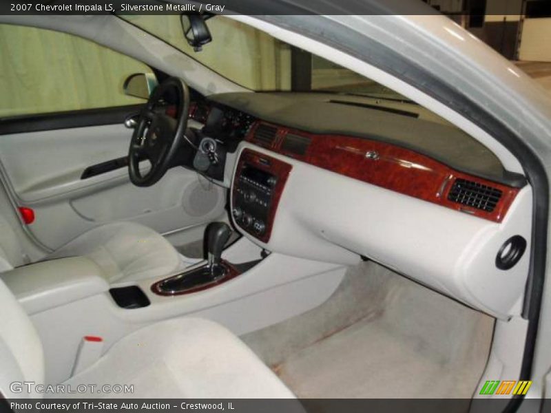 Silverstone Metallic / Gray 2007 Chevrolet Impala LS
