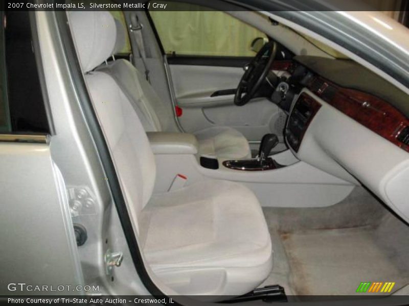 Silverstone Metallic / Gray 2007 Chevrolet Impala LS