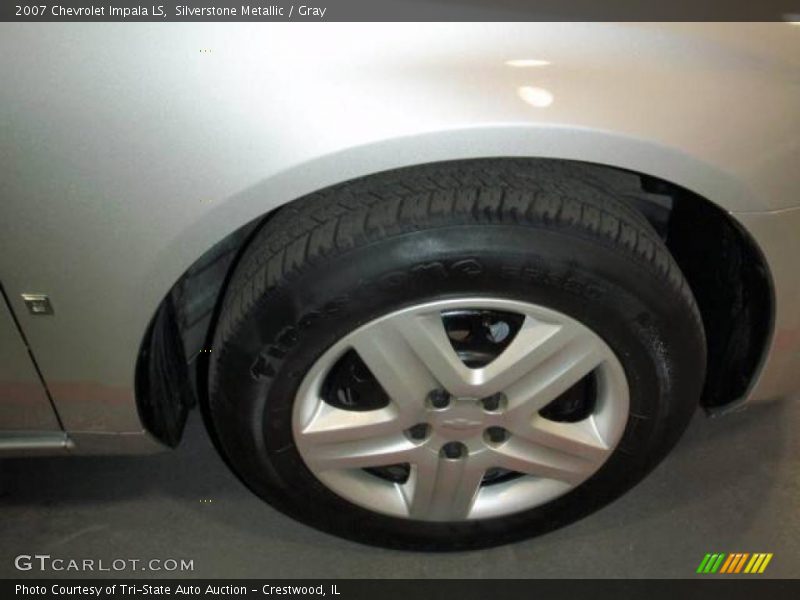 Silverstone Metallic / Gray 2007 Chevrolet Impala LS