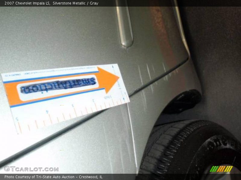Silverstone Metallic / Gray 2007 Chevrolet Impala LS