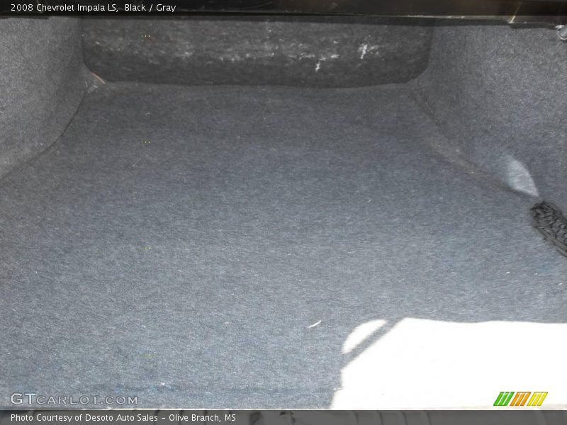Black / Gray 2008 Chevrolet Impala LS