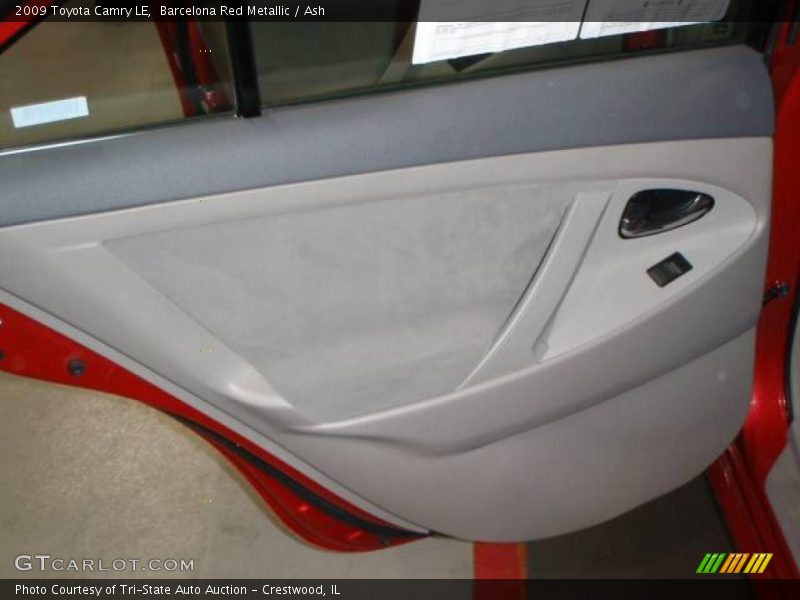 Barcelona Red Metallic / Ash 2009 Toyota Camry LE