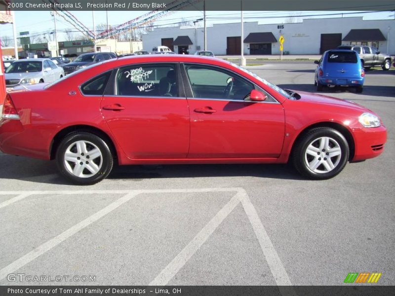 Precision Red / Ebony Black 2008 Chevrolet Impala LS