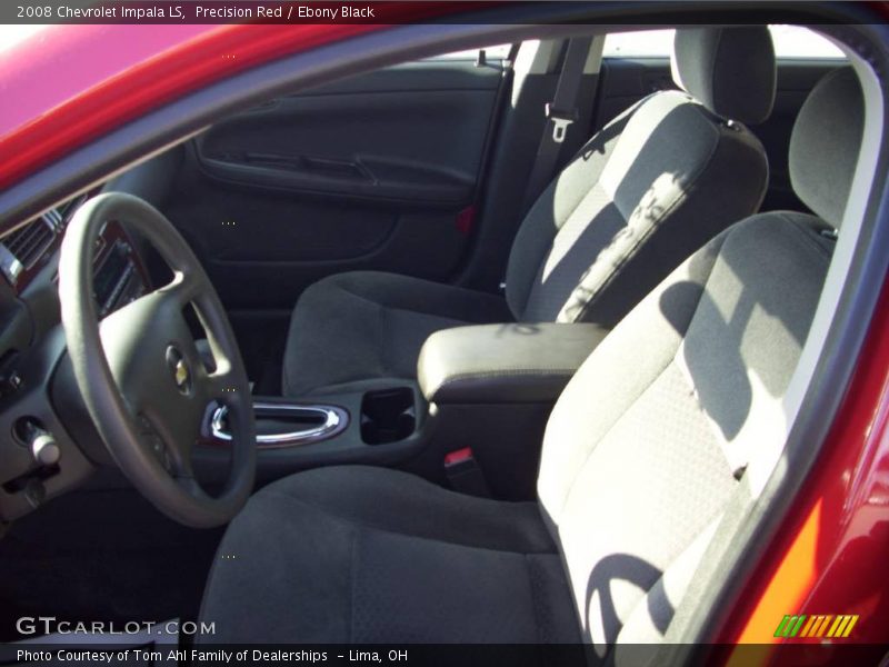 Precision Red / Ebony Black 2008 Chevrolet Impala LS