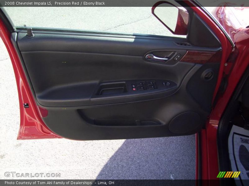 Precision Red / Ebony Black 2008 Chevrolet Impala LS