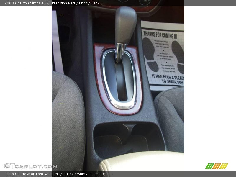 Precision Red / Ebony Black 2008 Chevrolet Impala LS
