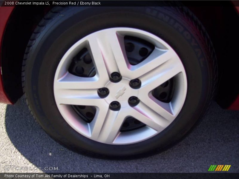 Precision Red / Ebony Black 2008 Chevrolet Impala LS