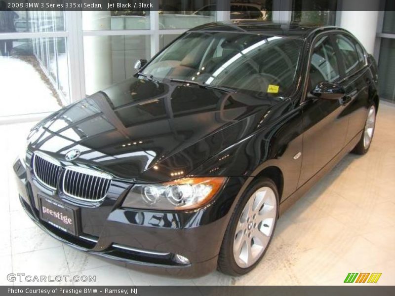 Jet Black / Black 2008 BMW 3 Series 335xi Sedan