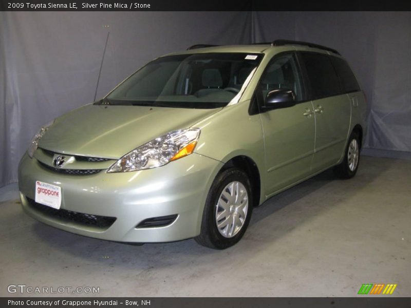 Silver Pine Mica / Stone 2009 Toyota Sienna LE