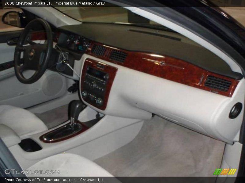 Imperial Blue Metallic / Gray 2008 Chevrolet Impala LT
