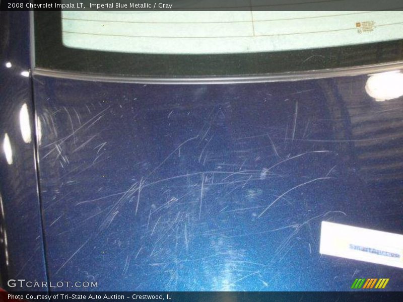 Imperial Blue Metallic / Gray 2008 Chevrolet Impala LT