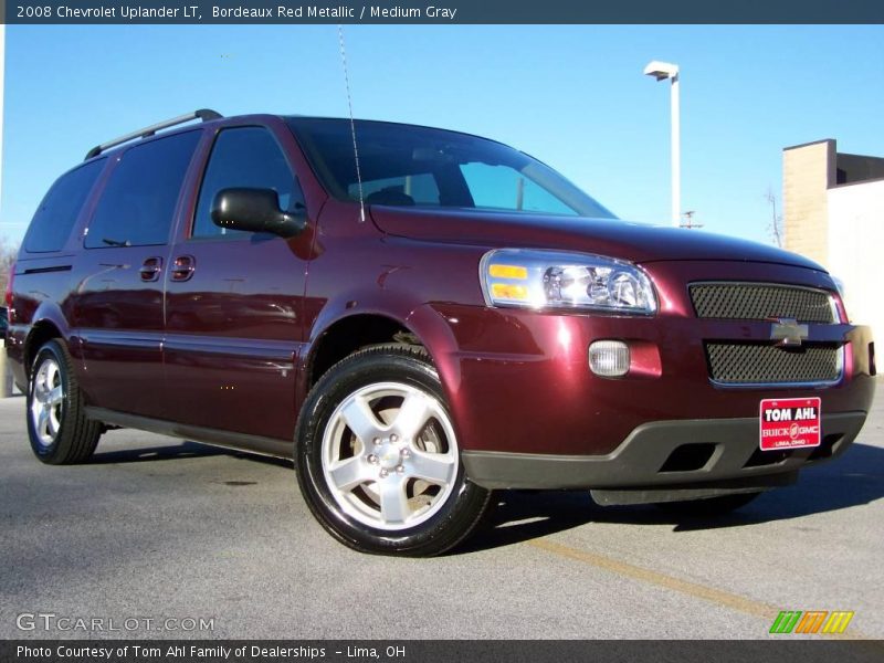 Bordeaux Red Metallic / Medium Gray 2008 Chevrolet Uplander LT