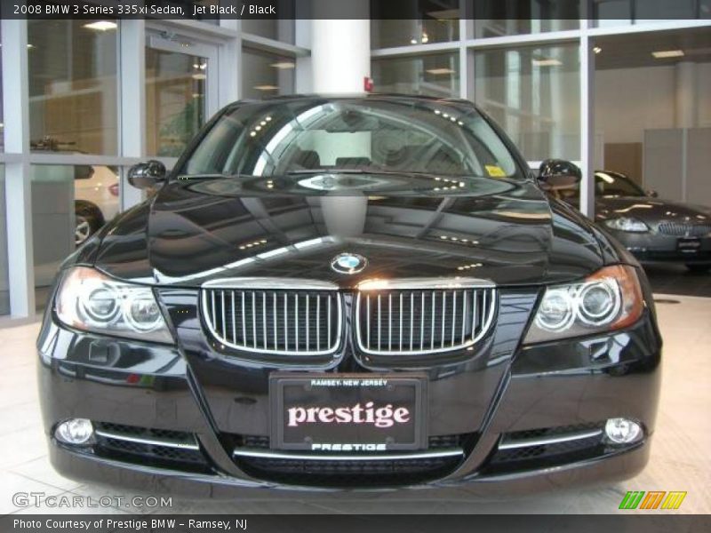 Jet Black / Black 2008 BMW 3 Series 335xi Sedan